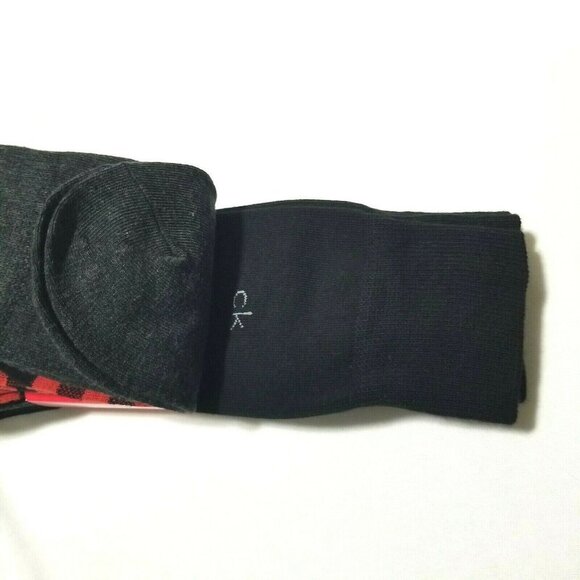 Calvin Klein Men's Combed Cotton‎ Dress Socks 4-pk - Picture 4 of 4